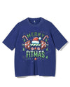 MERRY FITMAS VINTAGE GYM SHIRT