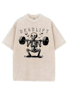 DEADLIFT SKELETON VINTAGE GYM SHIRT