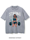 STRONG IS THE NEW SEXY VINTAGE GYM SHIRT