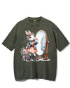 SELFIE STAR, BUNNY STYLE VINTAGE GYM SHIRT