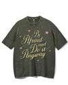 BE AFRAID AND DO IT ANYWAY VINTAGE GYM SHIRT