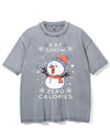 EAT SNOW ZERO CALORIES VINTAGE GYM SHIRT