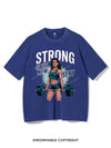 STRONG IS THE NEW SEXY VINTAGE GYM SHIRT
