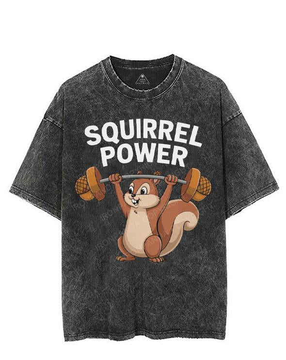 SQUIRREL POWER VINTAGE GYM SHIRT