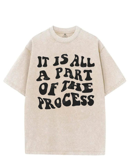 IT IS ALL A PART OF THE PROCESS VINTAGE GYM SHIRT