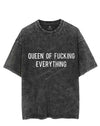 QUEEN OF F*CKING EVERYTHING VINTAGE GYM SHIRT