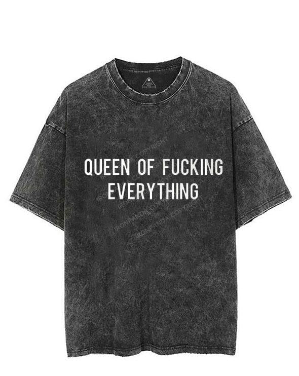 QUEEN OF F*CKING EVERYTHING VINTAGE GYM SHIRT