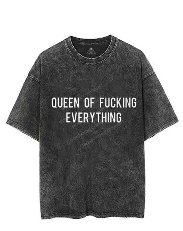 QUEEN OF F*CKING EVERYTHING VINTAGE GYM SHIRT