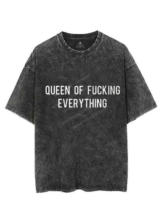 QUEEN OF F*CKING EVERYTHING VINTAGE GYM SHIRT