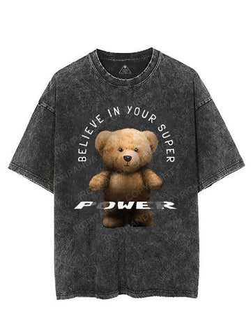 BELIEVE IN YOUR SUPER POWER VINTAGE GYM SHIRT