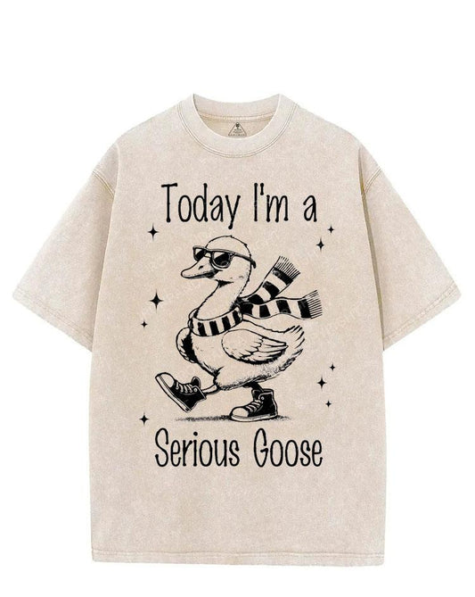 TODAY I'M A SERIOUS GOOSE VINTAGE GYM SHIRT