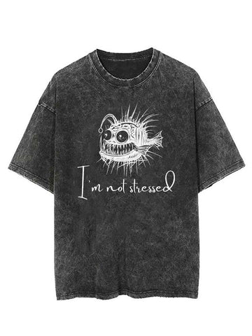 I'm Not Stressed Vintage Gym Shirt