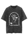I EXERCISE IN THE MORNING VINTAGE GYM SHIRT