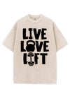 LIVE LOVE LIFT VINTAGE GYM SHIRT