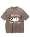 WHAT FRESH HELL IS THIS VINTAGE GYM SHIRT