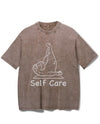 SELF CARE VINTAGE GYM SHIRT