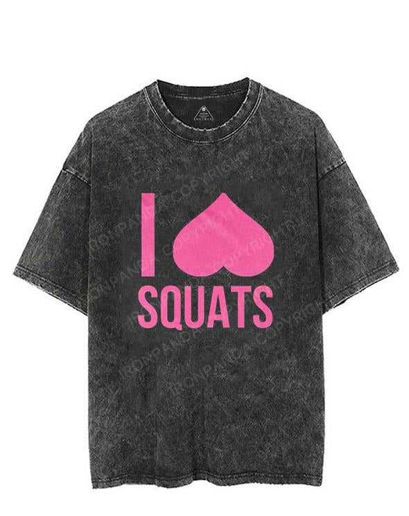 I Love Squa VINTAGE GYM SHIRT