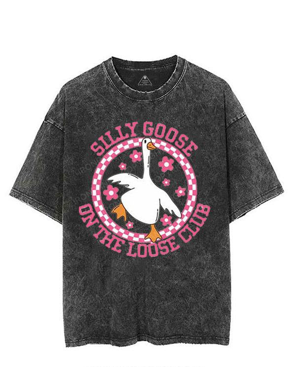 SILLY GOOSE ON THE LOOSE CLUB VINTAGE GYM SHIRT