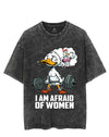 I AM AFRAID OF WOMAN VINTAGE GYM SHIRT