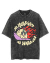 NO HURRIES NO WORRIES VINTAGE GYM SHIRT