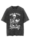 READ IN PEACE VINTAGE GYM SHIRT