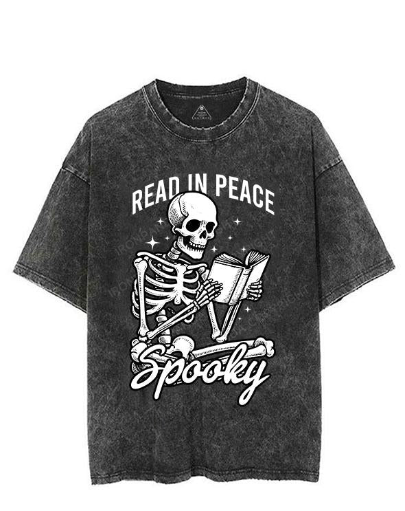 READ IN PEACE VINTAGE GYM SHIRT