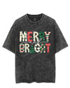 MERRY AND BRIGHT VINTAGE GYM SHIRT