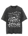 I DON'T NEED YOUR ATTITUDE I BROUGHT MY OWN VINTAGE GYM SHIRT