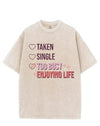 TOO BUSY ENJOYING LIFE VINTAGE GYM SHIRT