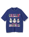 CHILLIN' WITH MY SNOWMIES VINTAGE GYM SHIRT