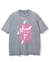 YES GIRL YES! VINTAGE GYM SHIRT