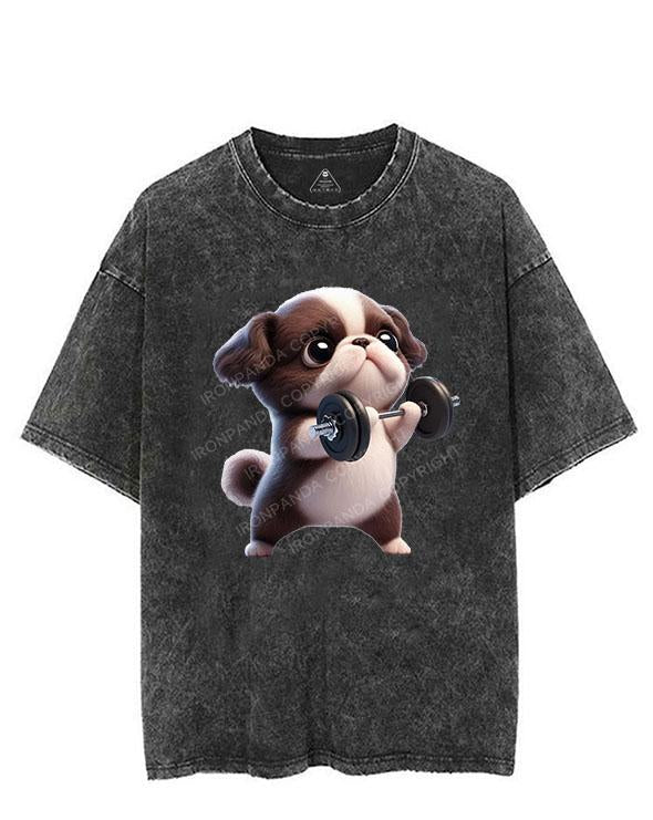 BULLDOG FLEX VINTAGE GYM SHIRT