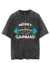 MERRY GAINMAS VINTAGE GYM SHIRT