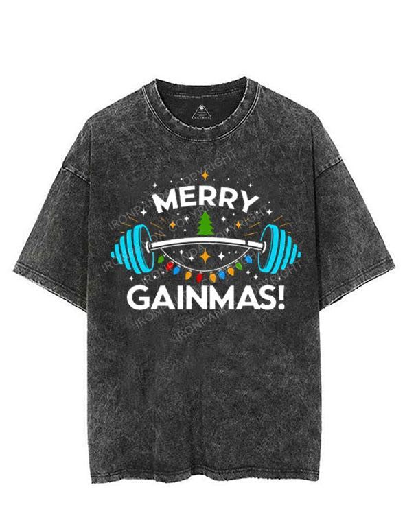 MERRY GAINMAS VINTAGE GYM SHIRT