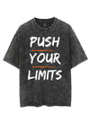 PUSH YOUR LIMITS VINTAGE GYM SHIRT