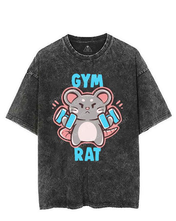 GYM RAT VINTAGE GYM SHIRT