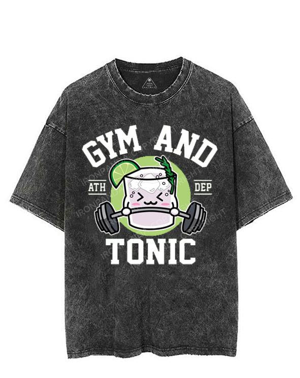 GYM AND TONIC VINTAGE GYM SHIRT