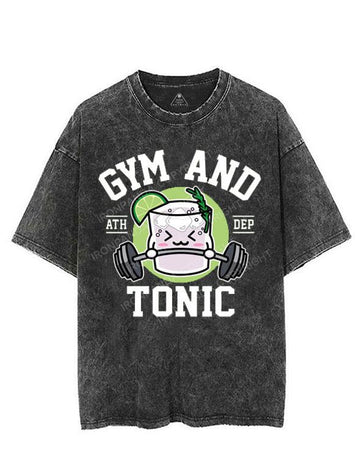 GYM AND TONIC VINTAGE GYM SHIRT
