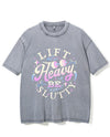 LIFT HEAVY BE SLUTTY VINTAGE GYM SHIRT