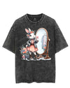 SELFIE STAR, BUNNY STYLE VINTAGE GYM SHIRT