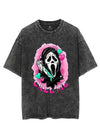 Call me Cute Ghostface Vintage Gym Shirt