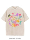 just Another Night At The Bar VINTAGE GYM SHIRT