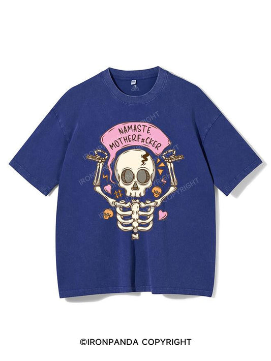 NAMASTE, MOTHERF#CKER VINTAGE GYM SHIRT