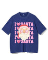 I LOVE SANTA VINTAGE GYM SHIRT