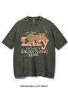 I'M NOT LAZY I'M JUST IN ENERGY SAVING MODE VINTAGE GYM SHIRT