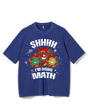SHHHH I'M DOING MATH VINTAGE GYM SHIRT