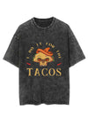 I DO IT FOR THE TACOS VINTAGE GYM SHIRT