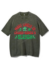 MOST LIKELY TO CRASH SANTA'S SLEIGH VINTAGE GYM SHIRT