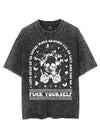 LET'S SPLIT UP TO COVER MORE GROUND I'LL GO LEFT AND YOU GO FUCK YOURSELF VINTAGE GYM SHIRT