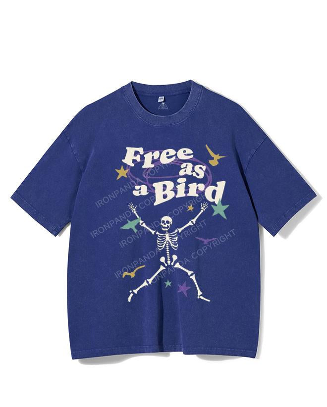 FREE AS A BIRD VINTAGE GYM SHIRT